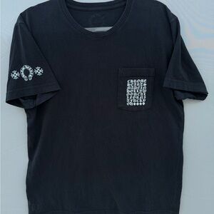 Chrome Hearts Multi Logo Black Short Sleeve Tee-L